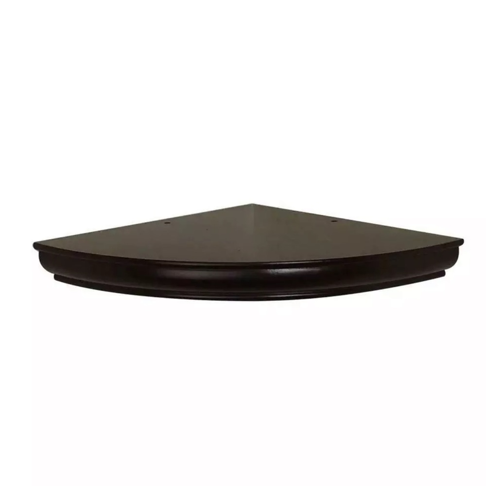Floating corner shelf
